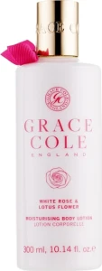 Grace Cole Лосьон для тела "Белая роза и Цветок лотоса" White Rose & Lotus Flower Body Lotion