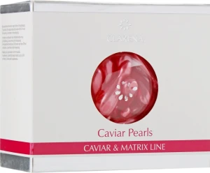 Clarena Перлини з екстрактом ікри і шовку, омолоджуючі Caviar Silk Pearls