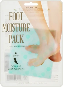 Kocostar Увлажняющая маска-уход для ног Foot Moisture Pack Mint