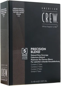 American Crew Система маскування сивини Precision Blend Shades