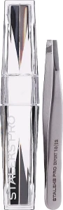 Staleks PRO Пинцет для бровей, TE-10/2 Expert 10 Type 2