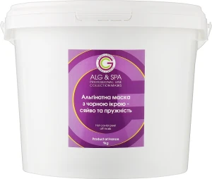 ALG & SPA Альгінатна маска "Ліфтинг" Professional Line Collection Peel off Hot Caviar