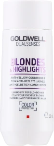 Goldwell Кондиціонер проти жовтизни для освітленого волосся Dualsenses Blondes&Highlights Anti-Yellow Conditioner