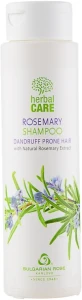 Bulgarian Rose Шампунь для волос склонных к перхоти с экстрактом розмарина Herbal Care Rosemary Shampoo