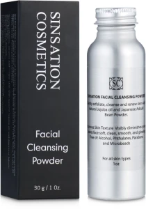 Sinsation Cosmetics Очищающая пилинг-пудра для лица Facial Cleansing Powder