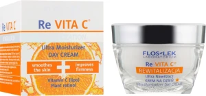 Floslek Ультра-увлажняющий крем для лица дневной Revita C Ultra Moisturizer Day Cream