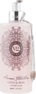 Vivian Gray Жидкое крем-мыло Aroma Selection Lotus & Rose Cream Soap