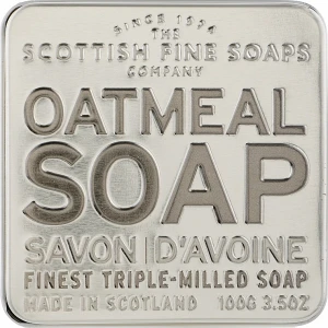 Scottish Fine Soaps Мило "Вівсянка" Oatmeal Soap In A Tin