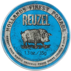 Reuzel Помада для волос Blue Strong Hold Water Soluble High Sheen Pomade