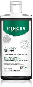 Mincer Pharma Освітлювальний карбоновий гель для тьмяної та втомленої шкіри Oxygen Detox Carbo-Gel № 1511