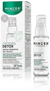 Mincer Pharma Регенерирующая сыворотка для тусклой и уставшей кожи Oxygen Detox Sos Fase Serum № 1505