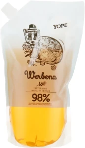Yope Рідке мило "Вербена" Verbena Natural Liquid Soap (дой-пак)