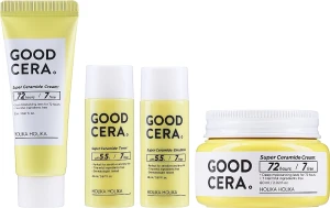 Holika Holika Набор Good Cera Cream Gift Set (cr/60ml + cr/20ml + toner/20ml + emulsion/20ml)