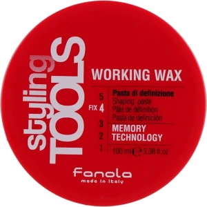 Fanola Структурирующая паста для волос Styling Tools Working Wax