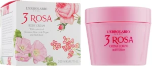 L’Erbolario Крем для тела "3 Розы" 3 Rosa Crema per il Corpo