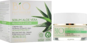 Phytorelax Laboratories Сбалансированный крем-гель "Aloe Vera" Bio Phytorelax Sebum Aloe Vera Gel Cream