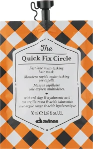 Davines Маска для миттєвого зволоження та розгладжування волосся, з гіалуроновою кислотою The Circle Chronicles The Quick Fix Circle
