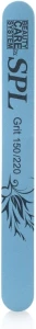 SPL Пилка для нігтів, 150/220, CF-633, пряма, блакитна Design Nail File