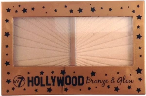 W7 Cosmetics Hollywood Bronze Glow Duo Bronzer Highlighter Хайлайтер для лица