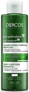 Vichy Шампунь-скраб для глубокого очищения кожи головы и волос против устойчивой перхоти и избытка себума Dercos Anti-Dandruff Deep Purifying Shampoo