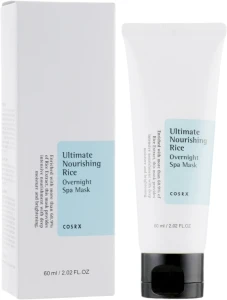 CosRX Ночная питательная спа-маска для лица с экстрактом риса Ultimate Nourishing Rice Overnight Spa Mask