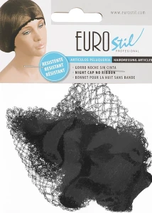 Eurostil Сеточка для волос черная, 01049/50