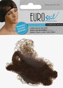 Eurostil Сеточка для волос коричневая, 01049/76