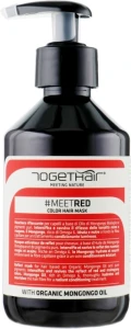 Відтінкова маска для волосся - Togethair Meeting Nature Color Hair Mask Red, 250мл