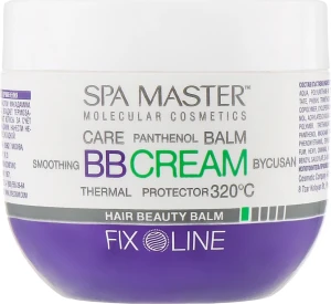 Spa Master Бальзам розгладжувальний для волосся, легкої фіксації BB Hair Beauty Balm Thermal Protector Light Fixation
