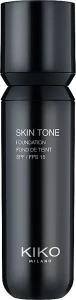 Kiko Milano Skin Tone Foundation Жидкий тональный крем с хайлайтером SPF15