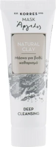 Korres Маска для глибокого очищення шкіри "Природна глина" Natural Clay Deep Cleansing Mask