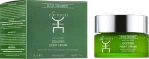 Gli Elementi Нічний крем для обличчя Detox Line Booster Night Cream