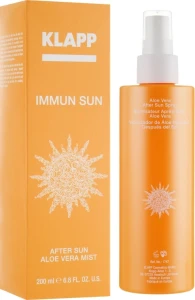 Klapp Спрей після засмаги, з алое вера Immun Sun After Sun Aloe Vera Mist