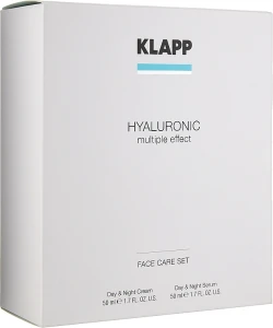 Klapp Набор "Гиалуроник" Hyaluronic Face Care Set (cr/50ml + serum/50ml)