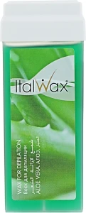 ItalWax Віск для депіляції "Алое", у картриджі Wax for Depilation