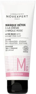 Novexpert Маска-детокс з рожевою глиною для обличчя Magnesium Mask Detox With Creamy Pink Clay