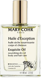 Mary Cohr Масло сухое драгоценное "Изысканная нежность" Huile d'Exception