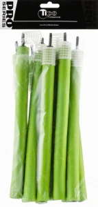 TICO Professional Бигуди гибкие, 180мм, d14, зеленые