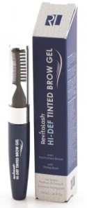 RevitaLash Hi-Def Tinted Brow Gel With Styling Brush Моделювальний гель для брів з формувальною щіточкою