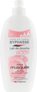 Byphasse Крем для душа "Шиповник" Caresse Shower Cream