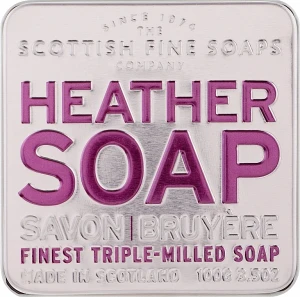 Scottish Fine Soaps Мило "Верес" Heather Soap In A Tin