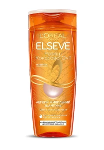 L’Oreal Paris Легкий питательный шампунь для нормальных волос, требующий питания "Роскошь кокосового масла" Elvive Extraordinary Oil Coconut Shampoo