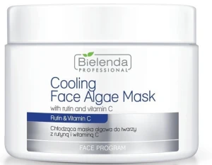 Bielenda Professional Альгінатна маска для обличчя, з рутином та вітаміном С Cooling Face Algae Mask