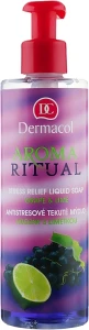 Dermacol Рідке мило "Виноград і лайм" Aroma Ritual Liquid Soap Grape&Lime