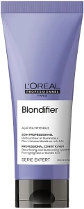 L'Oreal Professionnel Кондиціонер-сяйво для волосся, відновлювальний Serie Expert Blondifier Illuminating Conditioner