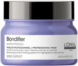 L'Oreal Professionnel Маска-сяйво для волосся, відновлювальна Serie Expert Blondifier Masque