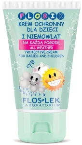 Floslek Защитный крем для младенцев и маленьких детей Flosik All Weather Protective Cream