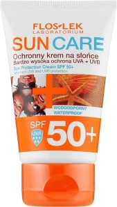 Floslek Солнцезащитный крем для загара SPF50+ Sun Protection Cream SPF50+