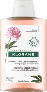 Klorane Шампунь з Півонією заспокійливий Soothing Shampoo with Peony Extract