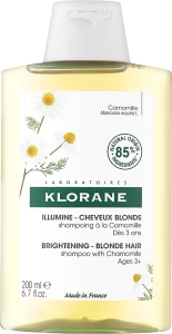 Klorane Шампунь з Ромашкою для світлого волосся Shampoo with Chamomile Extract
